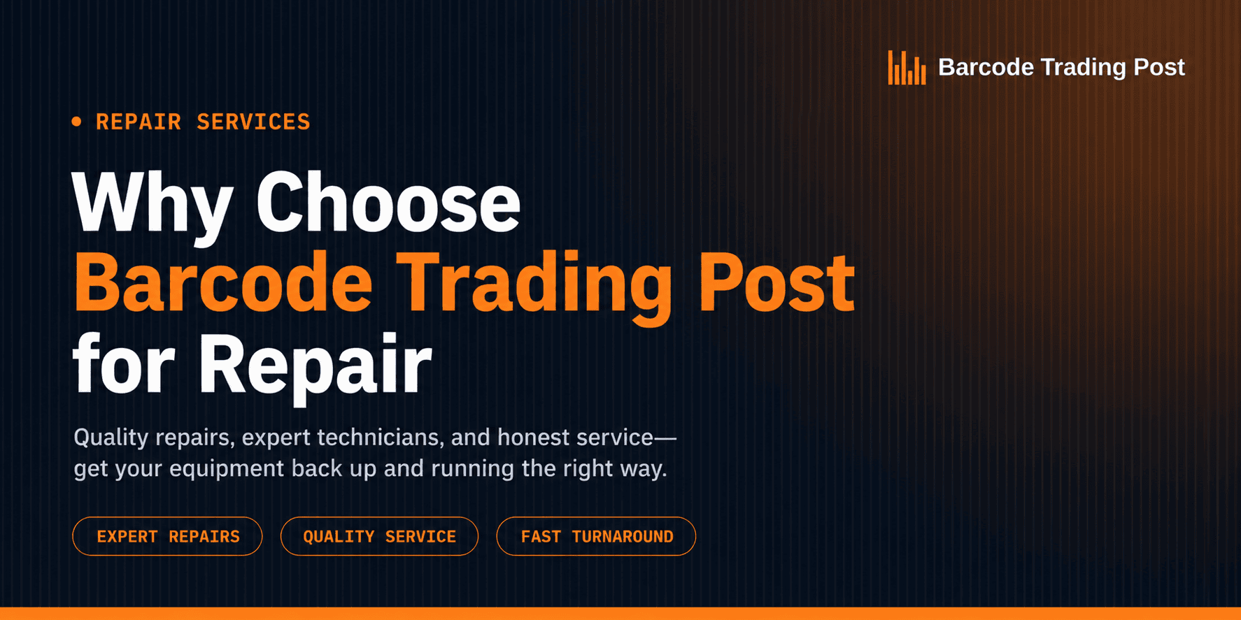 Why Choose Barcode Trading Post for Repair